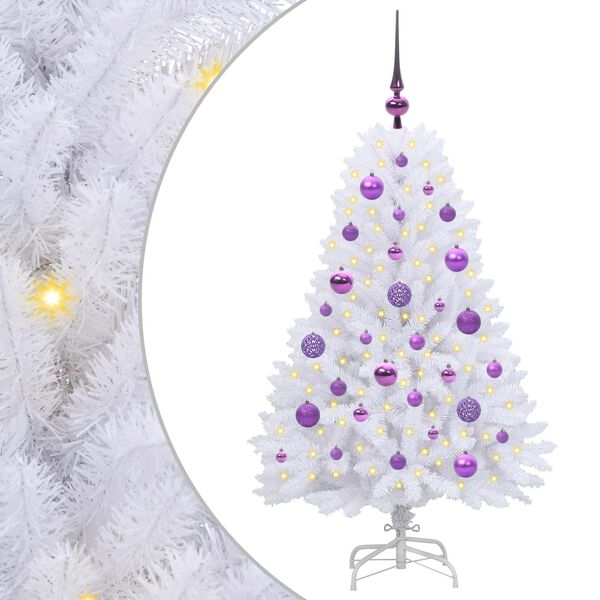 vidaXL &Aacute;rbol de Navidad artificial con ramas articuladas 120 cm
