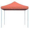 vidaXL Tienda de fiesta plegable Pop-Up terracota 292x292x315 cm