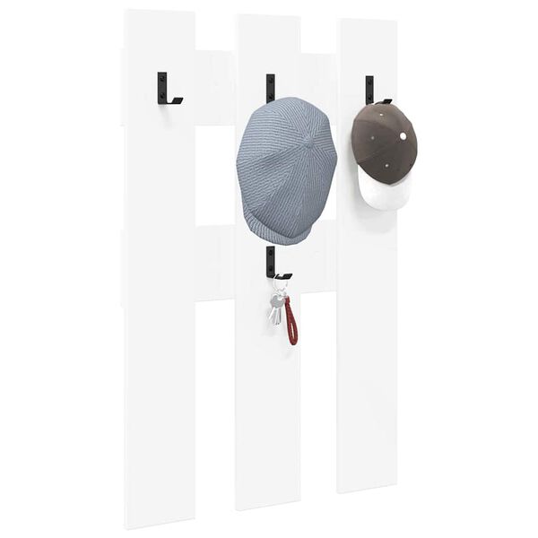 vidaXL Perchero de pared 65 x 3 x 100 cm Madera de ingenier&iacute;a