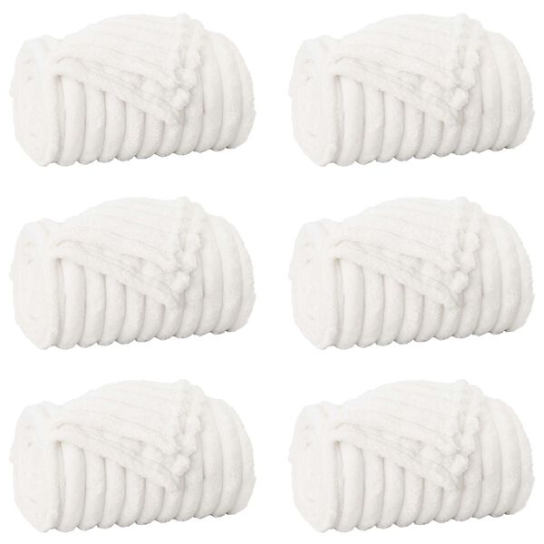 vidaXL Mantitas de Sof&aacute; 6 pcs 150 x 130 cm Lana