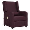 vidaXL Sill&oacute;n de masaje el&eacute;ctrico tela morado