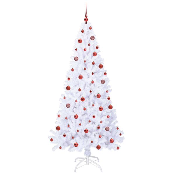 vidaXL &Aacute;rbol de Navidad artificial con 300 LED 210 cm PVC y Acero
