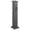 vidaXL Tanque de Jard&iacute;n Gris antracita 26 x 26 x 101 cm PE