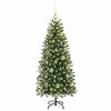 vidaXL &Aacute;rbol de Navidad artificial con 150 LED Verde 120 cm PE y PVC