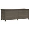 vidaXL Ba&uacute;l para cojines madera de abeto maciza antracita 150x50x56 cm