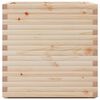 vidaXL Jardinera madera maciza de pino 70x70x72 cm