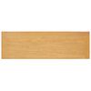 vidaX Estanter&iacute;a de 3 niveles de madera maciza de roble 72x22,5x82 cm