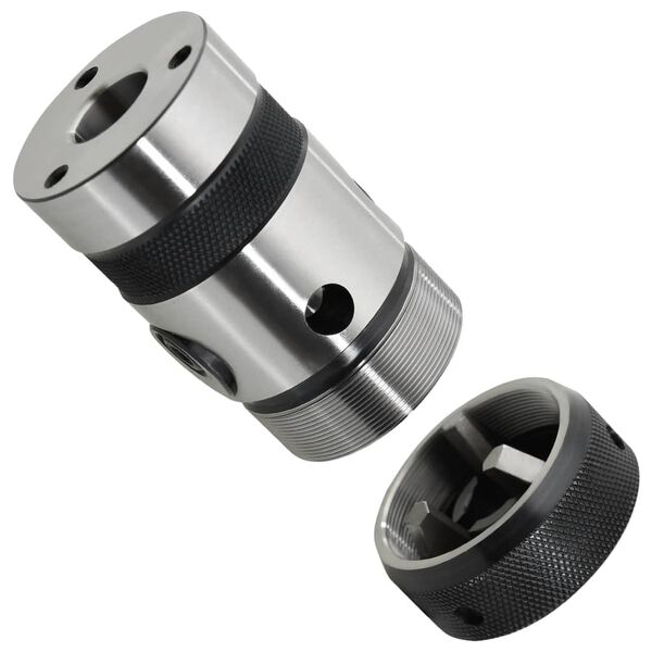 vidaXL Mandril de roscar B18 con mango MT3 para rosca interna M3-M16