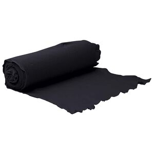 vidaXL Membrana geotextil fibra de poli&eacute;ster negro 1x10 m