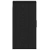 vidaXL Zapateros 2 uds roble negro 32x35x70 cm madera de ingenier&iacute;a