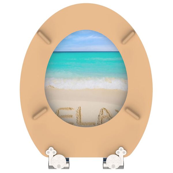 SCH&Uuml;TTE Asiento de inodoro con cierre suave RELAX