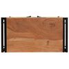 vidaXL Armario de Noche Marr&oacute;n 66 x 35 x 76 cm madera maciza de acacia