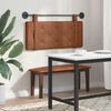 vidaXL Cabecera Colgante Montaje en la pared Marr&oacute;n 100 cm PU antiguo