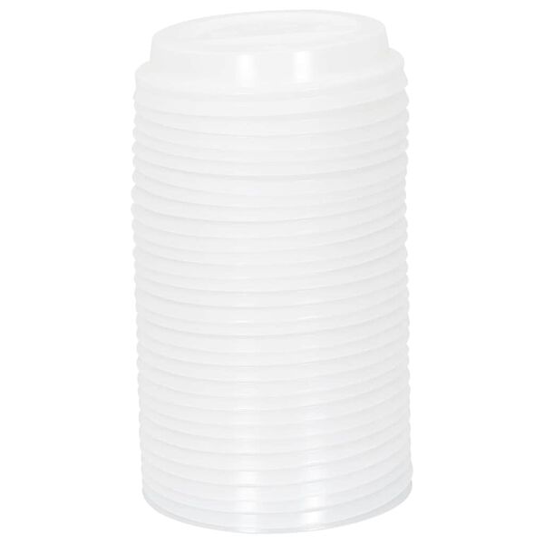 vidaXL Tapas para vasos de caf&eacute; de cart&oacute;n &Oslash;90 mm 350 y 475 ml 1000 uds