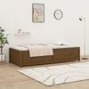 vidaXL Sof&aacute; cama sin colch&oacute;n madera maciza pino marr&oacute;n miel 90x190 cm