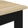 vidaXL Mesa de barra de pie Madera de ingenier&iacute;a