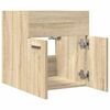 vidaXL Mueble de lavabo de baño madera roble Sonoma 41x38,5x46 cm