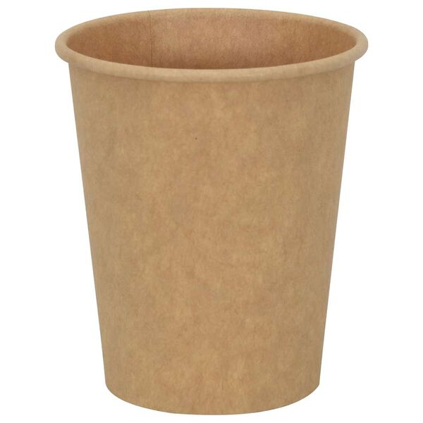 vidaXL Vasos de café de papel con tapa 1000 uds 8oz 200ml