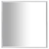 vidaXL Espejo plateado 60x60 cm
