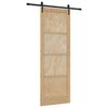 vidaXL Puerta Corredera ORKDAL Natural 83 x 232 cm