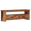 vidaXL Mueble de TV de madera maciza 118x30x40 cm