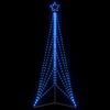 vidaXL Árbol de Navidad LED 525 LEDs azul 302 cm