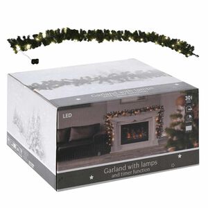 Ambiance Guirnalda de Navidad con 30 LEDs 270 cm