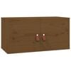 vidaXL Armario de pared madera maciza de pino marr&oacute;n miel 60x30x30 cm