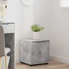 vidaXL Gabinete de Baño Gris Concreto 40,5 x 40 x 44 cm