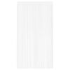 vidaXL Cortinas de flecos 2 piezas 100x250 cm blancas