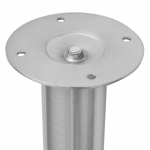 2 Patas Telesc&oacute;picas para Mesa 710mm-1100mm (Color Acero inoxidable)
