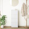 vidaXL Aparador blanco 37,5x35x99 cm madera de ingenier&iacute;a