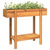 vidaXL Jardinera arriate madera maciza de acacia 90x30x75 cm
