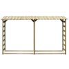 vidaXL Caseta para leña doble 300x44x176 cm madera de pino impregnada