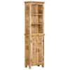 vidaXL Estanter&iacute;a de madera maciza de mango 50x30x180 cm