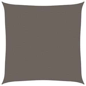 vidaXL Toldo de vela gris antracita HDPE 160 g/m&sup2; 5x5 m
