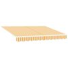 vidaXL Toldo Retr&aacute;ctil Amarillo 300 x 200 cm tela