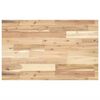 vidaXL Encimera tocador ba&ntilde;o madera acacia sin tratar 140x50x4 cm