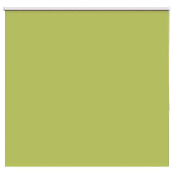 vidaXL Estor Enrollable Opaco hojas verde 160x130cm Tela Ancho 156,6cm