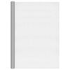 vidaXL Malla mosquitera de aluminio plateada 112x500 cm