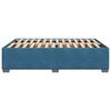 vidaXL Estructura de cama de terciopelo azul 140x190 cm