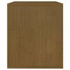 vidaXL Muebles para TV 3 piezas madera maciza de pino marrón miel