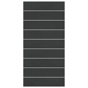 vidaXL Lona para el fondo de la piscina Negro 999 x 500 x 0,1 cm