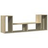 vidaXL Muebles de TV 2 uds madera ingenier&iacute;a roble Sonoma 75x30x50 cm