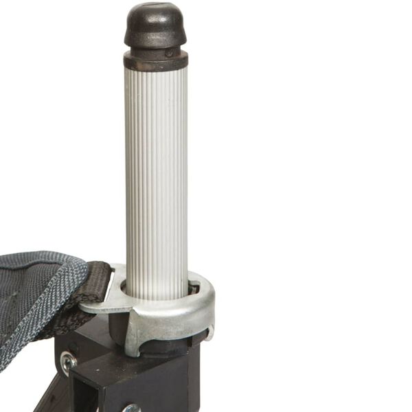 Bo-Camp Trona plegable para ni&ntilde;os aluminio gris 1204788