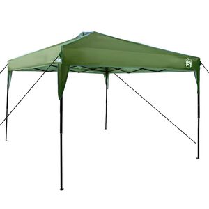 vidaXL Carpa Dosel Manual Verde 290 x 290 x 251 cm tela