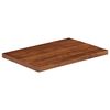 vidaXL Tablero mesa rectangular madera maciza reciclada 90x50x2,5 cm