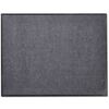 vidaXL Felpudo gris 90 x 120 cm PVC