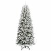 vidaXL &Aacute;rbol de Navidad artificial 240 cm PVC y Pl&aacute;stico y Acero y PE
