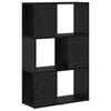 vidaXL Conjunto de mueble de TV 60 x 24 x 94,5 cm Negro